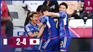 #AFCU23 | Q-Final : Qatar 2 - 4 Japan
