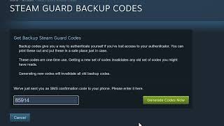 (Outdated) How to get Steam Backup Codes - Explained