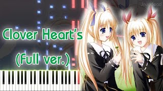 [Clover Heart's OP] Clover Heart's/Marie (Full ver.) Piano Arrangement