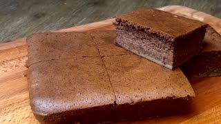 ชิฟฟ่อนช็อกโกแลต คีโต เนื้อเค้กนุ่มๆ|keto chocolate chiffon cake