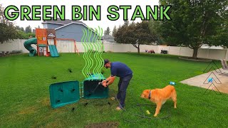 Cleaning Your Green Bin The Easy Way + Must Have Fly Trap