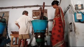 சுத்தமான செக்கு நல்ல எண்ணெய்/நல்லெண்ணெய்/Sekku  oil /Traditional method |#myvillagelifetamil || #