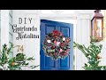 Christmas wreath super easy to make | DIY CHRISTMAS