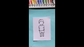 رسم ولد تعليم الرسم للمبتدئين
