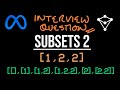 Subsets II - LeetCode 90 - JavaScript