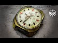 Restoration of a rare soviet Poljot watch - 24K Gold Plating - USSR Poljot 2609H