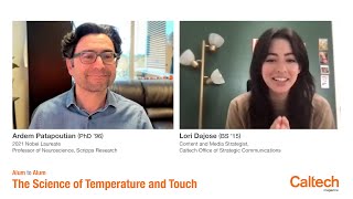 The Science of Temperature and Touch: A Conversation with Nobel Laureate Ardem Patapoutian (PhD '96)