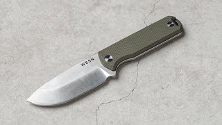 WESN's First Fixed Blade is Here! | WESN Goods Bornas First look