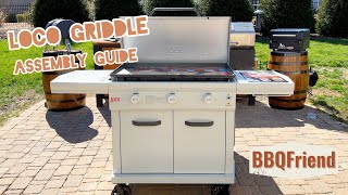 How To Assemble Your LoCo Griddle | BBQFriend