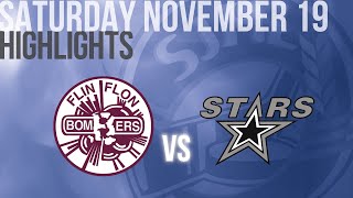 Highlights: Flin Flon Bombers vs Battlefords North Stars