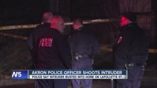 Noon: Police shoot intruder