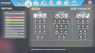 My Time at Portia: the Skill tree overview