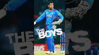 Ms Dhoni the boy's 😎 memes #msdhoni #theboys #trending #viral #cricket #shorts Ms Dhoni short video