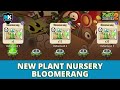 PvZ 2 - New Plant Nursery - Bloomerang  - Levels 1-5 + Rewards - Level 1 Plants