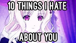 Diabolik Lovers - 10 Things I Hate About You - (AMV)