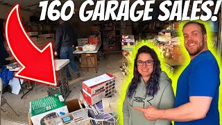 We Went to 160 Yard Sales in ONE DAY