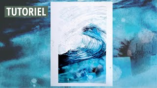 Tuto Vague Aquarelle niveau avancé