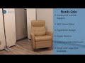 Fjords Oslo Relaxer recliner chair Features by The Back Store