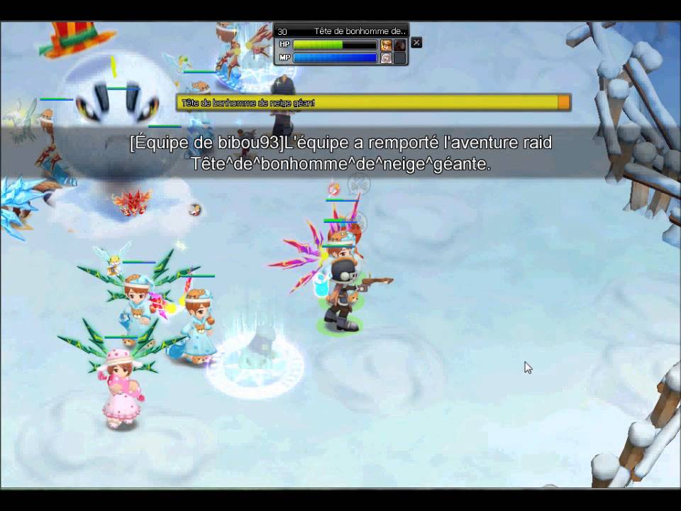 Raid Noël Nostale Fr Youtube