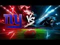 New York Giants vs Carolina Panthers Play by Play & Reaction