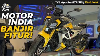 PAKAI MESIN BMW, INI FAKTA TVS APACHE RTR 310 YANG DIJUAL TAHUN DEPAN! | MotoFun Indonesia