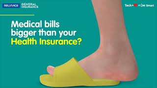 Medical bills exceeding your sum insured value? Don't worry 😊#WEGotYouCovered