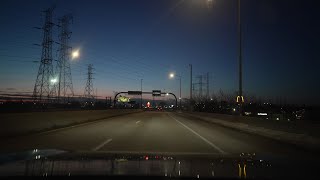 Chicago I-90/I-65 Highways Crown Point IN (No Talk, No Music) 4K POV ASMR