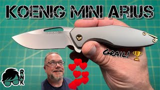 Epic grail knife unboxing… the Koenig Mini Arius!