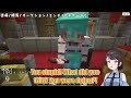 noel vs su for suba nyuumu~ the full chaos in azki s auction hololive minecraft