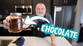 Making INTENSE Chocolate Extract at home