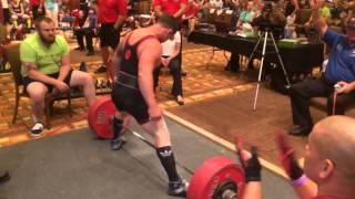 Rostislav 285kg deadlift at 161.1lbs body weight