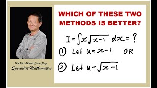 Specialist Maths | Unit 4 | Integration Techniques | Substitution Methods | Fractional Index | CF