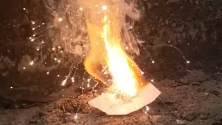 Fire + Barud ⚠️🔥#experiment #youtubeshorts #shorts #short #shortvideo don't try at home #viral