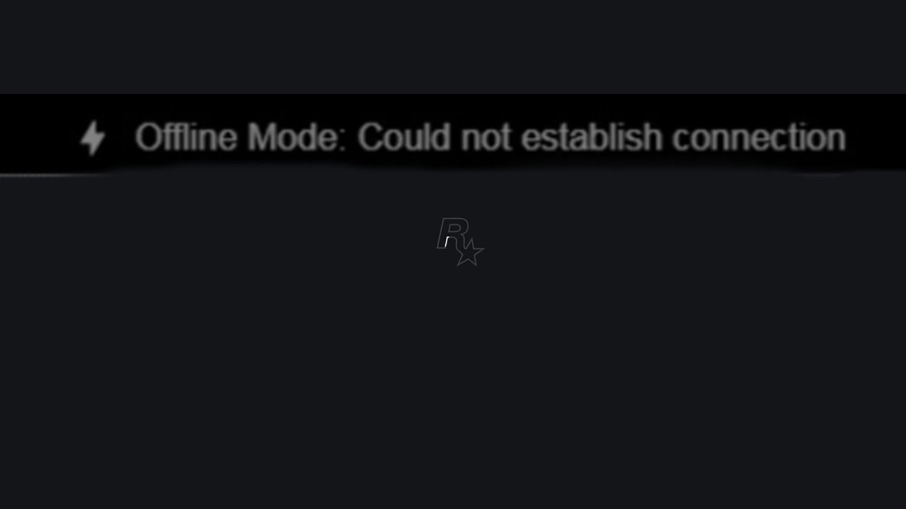 Could not establish connection. Offline Mode перевод.