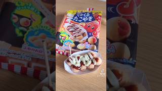 【TikTok200万再生】知育菓子🍭『くるくるたこやき』味も美味しすぎる🐙難しさレベル3★★★☆☆ #asmr #toy #takoyaki