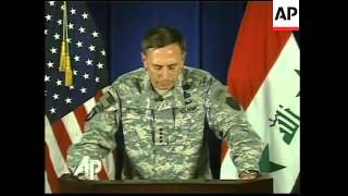 WRAP AP intv with US commander in Iraq, comment on troop survey