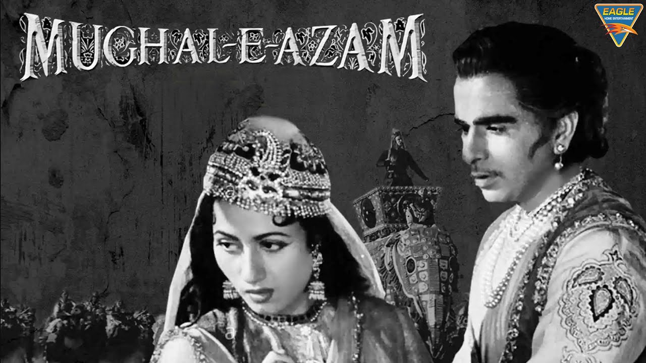 Mughal E Azam B/W 1960 Original Version Musical Love Story | Dilip ...