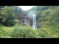 amazing konkan railways waterfall between two tunnels ranpat waterfall indian railways