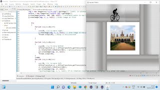 Image Animation, Rotation & Square Algorithm in Java