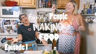 Funny People Making Food - Episode 1- Bridget Everett