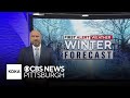 How much snow will Pittsburgh get? Meteorologists break down the KDKA Winter Weather Forecast