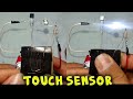 How to make a touch sensor with only one transistor