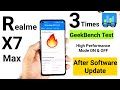 Realme X7 Max GeekBench 5 Test After Software Updates Dimensity 1200 🤷‍♂️🤔🔥