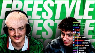 NAVAS y ALEK se echan un FREESTYLE con PALABRAS del CHAT