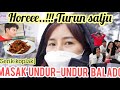 HOREEE! TURUN SALJU || MASAK UNDUR-UNDUR BALADO || GENK KOPLAK