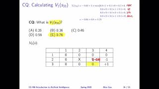 L19: Value Iteration Examples and Observations