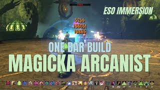 ESO - One Bar Magicka Arcanist Build