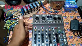 Mixer 4 channel//pembahasan pitur & pungsi