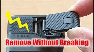 Remove Battery Charge Door Cover for GoPro Hero 5 / 6 / 7
