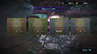 [MHW] 歴戦ヴァルハザク 狩猟 (操虫棍) [上位・調査] NANIWAsn, 0202, badtought